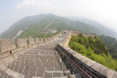 The Great Wall of China. 