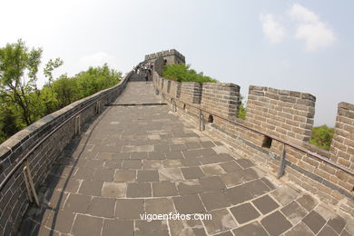 The Great Wall of China. 