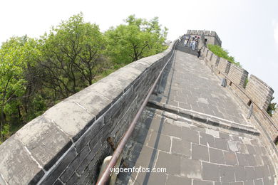 The Great Wall of China. 