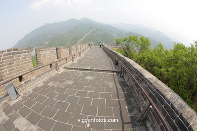 The Great Wall of China. 