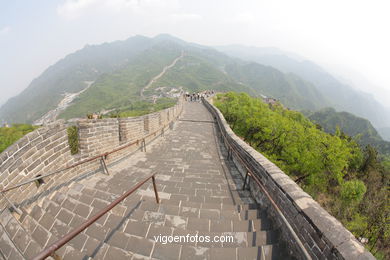 The Great Wall of China. 