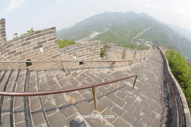 The Great Wall of China. 