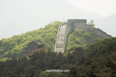 The Great Wall of China. 