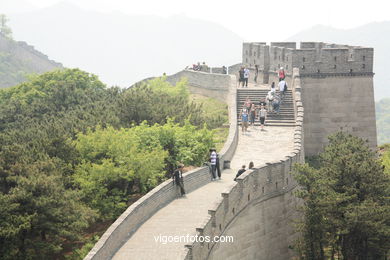 The Great Wall of China. 