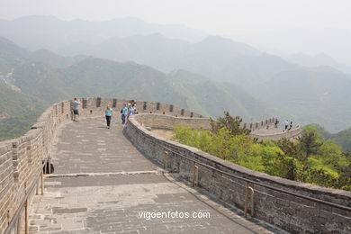 The Great Wall of China.