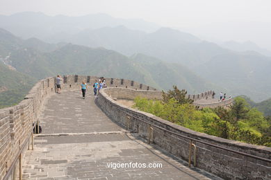 The Great Wall of China. 