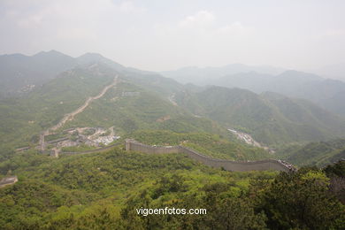 The Great Wall of China. 