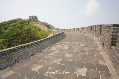 The Great Wall of China. 