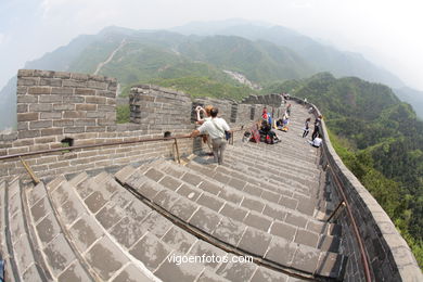 The Great Wall of China. 