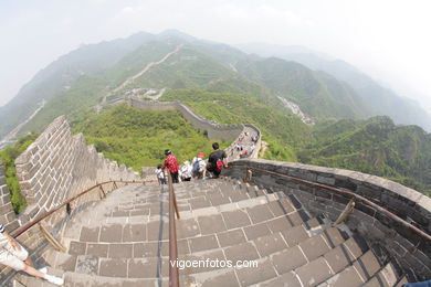 The Great Wall of China. 