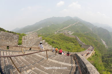 The Great Wall of China. 