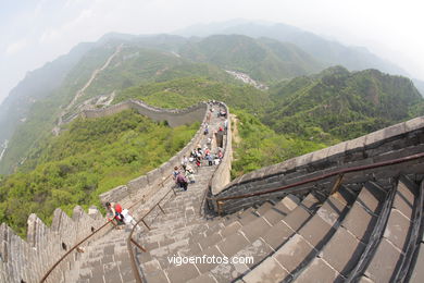 A Grande Muralha China. 