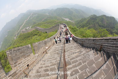 The Great Wall of China. 