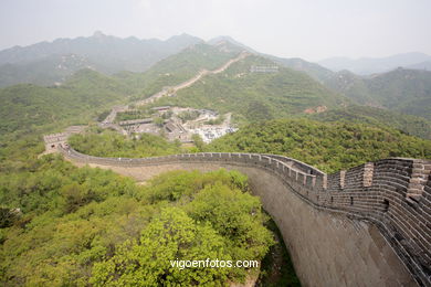 The Great Wall of China.