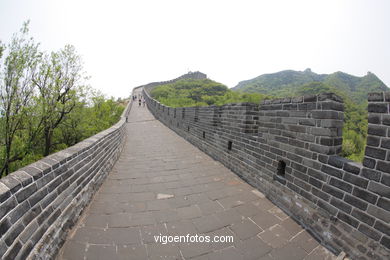 The Great Wall of China.