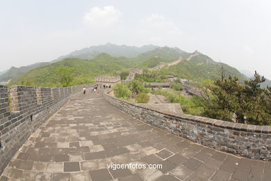 The Great Wall of China. 