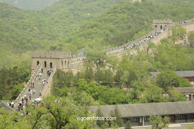 The Great Wall of China.
