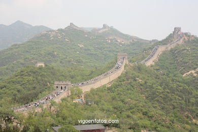 The Great Wall of China. 