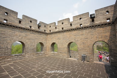 The Great Wall of China.