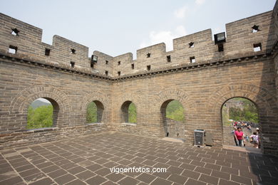 The Great Wall of China. 