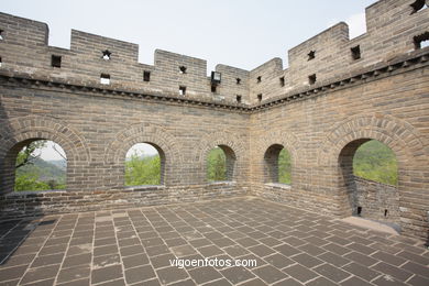 The Great Wall of China.