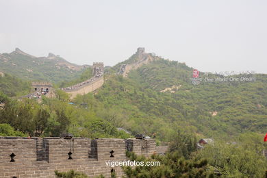 The Great Wall of China.