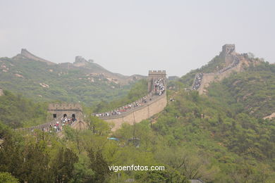 The Great Wall of China. 