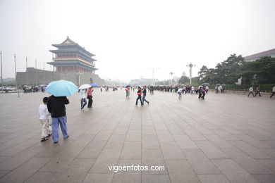 Tiananmen Square. 