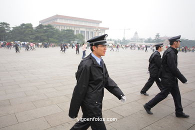 Tiananmen Square. 