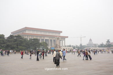 Praa de Tiananmen . 