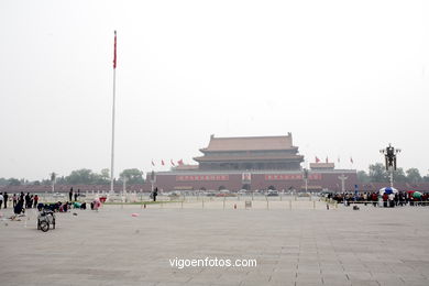 Praa de Tiananmen . 