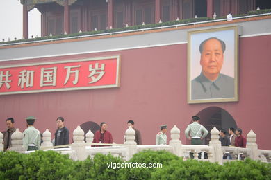 Tiananmen Square. 