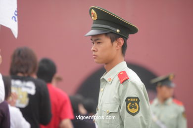 Praa de Tiananmen . 