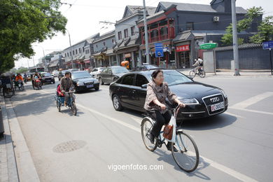 Hutongs and Shicha Hai area . 