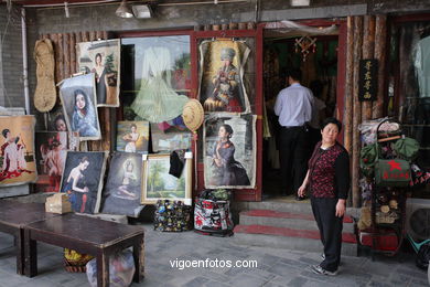 Hutongs and Shicha Hai area . 