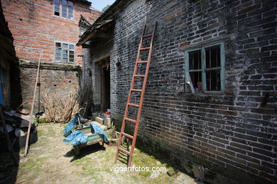 Casa tradicional de campesinos . 