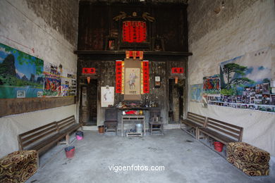 Casa tradicional de campesinos . 