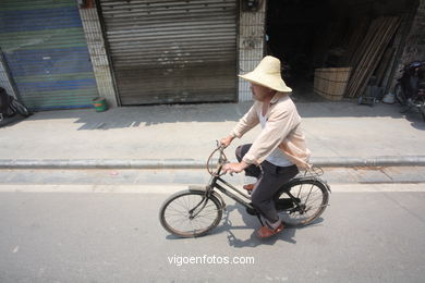 Ruas e ambiente da Guilin . 