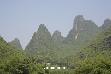Landscapes of Li River.
