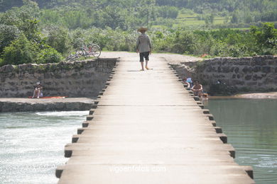 Paisagens rio Yulong . 