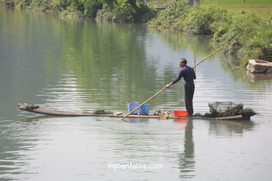 Landscapes Yulong River. 