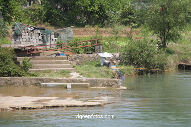 Landschaften Yulong River. 