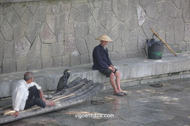 Leute Yangshuo County. 