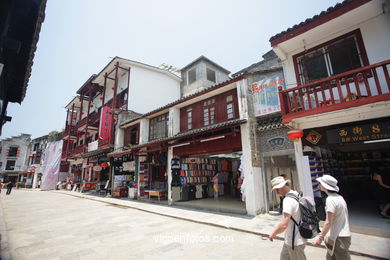 Leute Yangshuo County. 