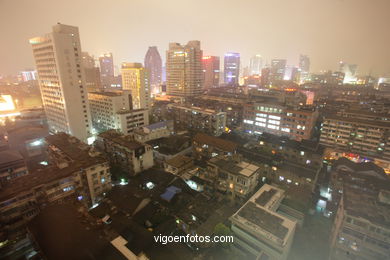 Calles de Hangzhou. 