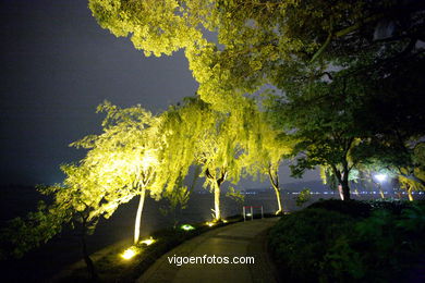 Calles de Hangzhou. 