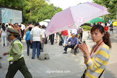 Calles y ambiente de Hangzhou