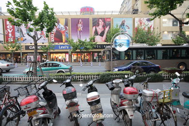 Streets of Hangzhou.
