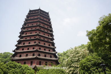 Pagode der Sechs harmonisch. Hangzhou