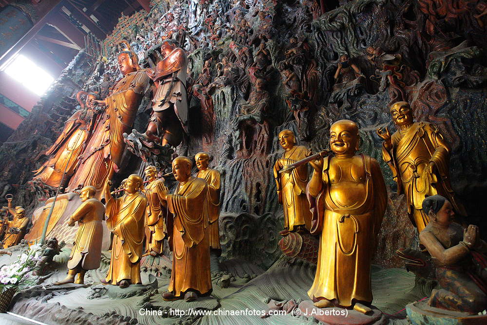 Resultado de imagem para templo alma escondida hangzhou